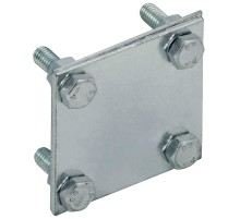 Заж. крес. пол.-пол. 30мм оц. сталь HDZ  ZCC63-14-1-30  IEK