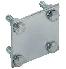 Заж. крес. пол.-пол. 30мм оц. сталь HDZ  ZCC63-14-1-30  IEK