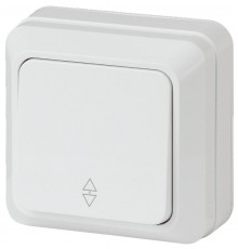 2-103-01 Intro Переключатель, 10А-250В, IP20, ОУ, Quadro, белый  Б0027637  Intro