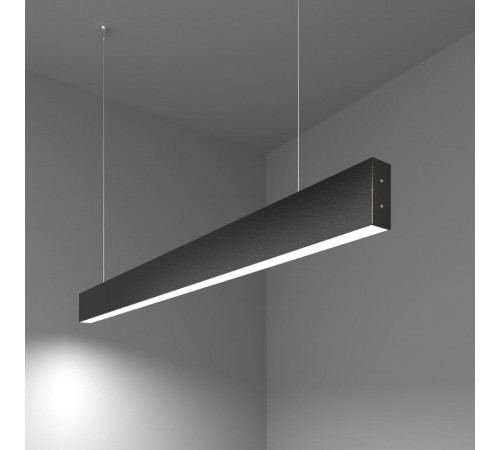 Светильник светодиодный подвесной линейный односторонний 103см 20W 6500K черная шагрень (101-200-30-103)  a042950  Elektrostandard