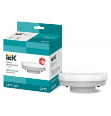 Лампа светодиодная T110 таблетка 18Вт 230В 4000К GX70 IEK  LLE-T110-18-230-40-GX70  IEK