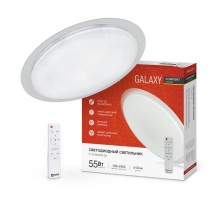 Светильник светодиодный COMFORT GALAXY 55Вт 230В 3000-6500K 4400Лм 450x85мм с пультом ДУ  4690612035062  IN HOME