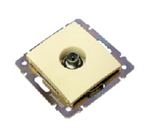 Valena Алюминий DIY Розетка TV (телевизионная) "звезда"  694345  Legrand