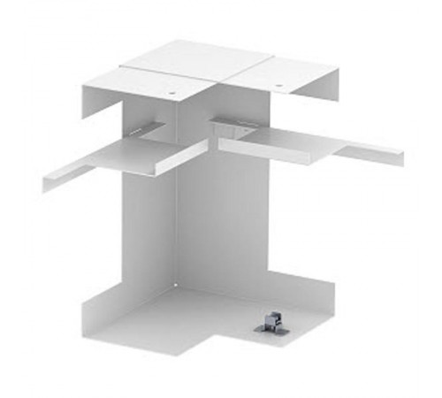 Внутренний угол кабельного канала Rapid 80 нерегулируемый 90x210 мм (сталь,белый) (GS-DI90210RW)  6278540  OBO Bettermann