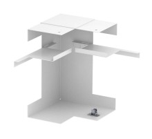 Внутренний угол кабельного канала Rapid 80 нерегулируемый 90x210 мм (сталь,белый) (GS-DI90210RW)  6278540  OBO Bettermann