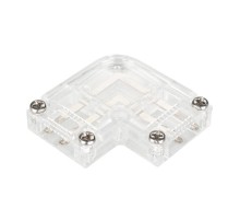 Коннектор угловой для ленты ARL-50000PV (15.5x6mm) прозрачный  027062  Arlight