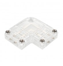 Коннектор угловой для ленты ARL-50000PV (15.5x6mm) прозрачный  027062  Arlight