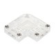 Коннектор угловой для ленты ARL-50000PV (15.5x6mm) прозрачный  027062  Arlight