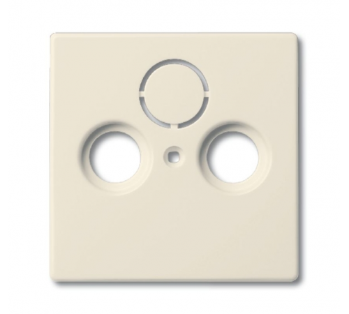 Накладка (центральная плата) для TV-R-SAT розетки, серия solo/future, цвет savanne/слоновая кость  1724-0-2758   2CKA001724A2758  ABB