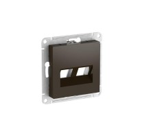 AtlasDesign Мокко Накладка двойная для информационных функций типа Keystone  ATN000690  SE