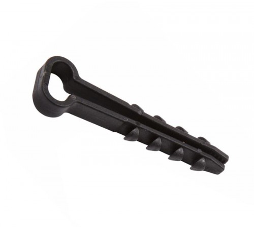 Дюбель хомут 5х8мм нейлон черный (100шт)   UHH36-5-8-100  IEK