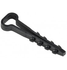 Дюбель хомут 5х8мм нейлон черный (100шт)   UHH36-5-8-100  IEK