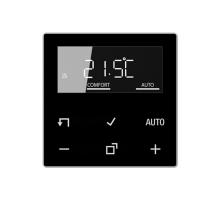 Дисплей "стандарт" для контроллёра комнатной температуры; черный; A500  A1790DSW  Jung