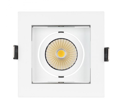 Светильник CL-KARDAN-S102x102-9W Warm (WH, 38 deg)  024137  Arlight