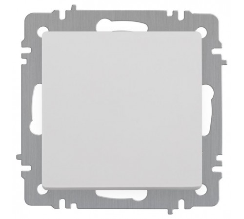 Выключатель Intro Accent 6-101-01 , 10А-250В, IP20, СУ, AL/CU, белый   Б0063469  Intro