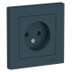 AtlasDesign Изумруд Розетка без заземления, 16А, (в сборе с рамкой)  ATN000840  SE