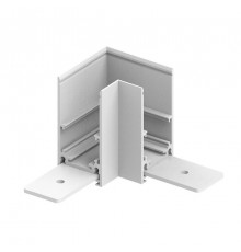 Соединитель угловой для низковольтного накладного шинопровода, белый, LD2001  41978  FERON