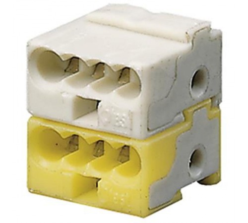KLEMME Клеммник белый/желтый  GHQ6301902R0001  ABB