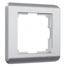 Рамка на 1 пост   (cеребряный ) W0012106  a051283  WERKEL