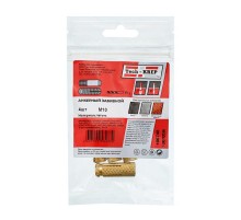 Анкер забиваемый латунный М10 (4 шт) - пакет ( 0,057 кг)  106748  Tech-KREP