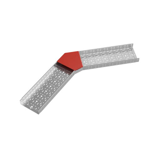 Крышка горизонт. угла 45 гр. 300 мм "ПЛЮС" HD  KGLplus45-300 HD   КМ-профиль