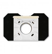 ABB Levit Слоновая кость / белый Розетка для централизованных систем пылеудаления  5530H-C67107 17  2CHH506717C4017  ABB