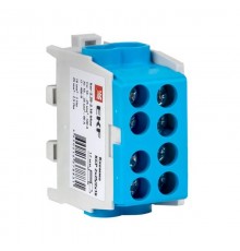 Клемма распределительная КСР с двойным винтом 2x25/2x16 синяя PROxima  ksr-2.25-2.16-blue  EKF
