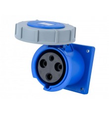 Розетка для скрытой проводки 2Р+РЕ 63А 220В IP67 РЩ-103  26268DEK  DEKraft