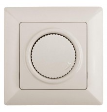 Светорегулятор Intro Solo 4-401-02 поворотный, 600Вт 230В, IP20, СУ, слоновая кость  Б0053706  Intro