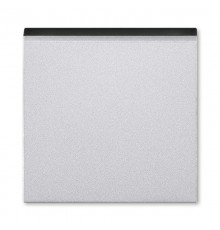 ABB Levit Серебро / дымчатый чёрный Управляющий элемент для светорегулятора клавишного  3299H-A00100 70  2CHH700100A4070  ABB