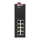 Промышленный управляемый коммутатор уровня L2 ML2-8GT, 8 портов 10/100/1000Base-T(X) RJ45, монтаж на динрейку TSX TSX-ML2-8GTEKF
