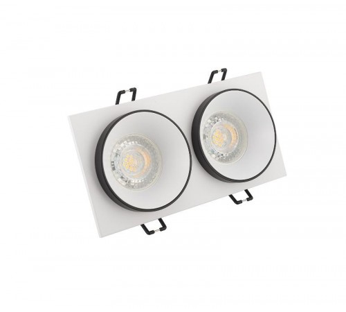 Светильник светодиодный встраиваемый DK2422-BK , IP20, 50Вт, GU10, черный, алюминий  DK2422-BK  DENKIRS