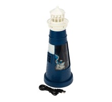 Декоративный светильник Маяк синий с конфетти и подсветкой, USB  501-171  NEON-NIGHT
