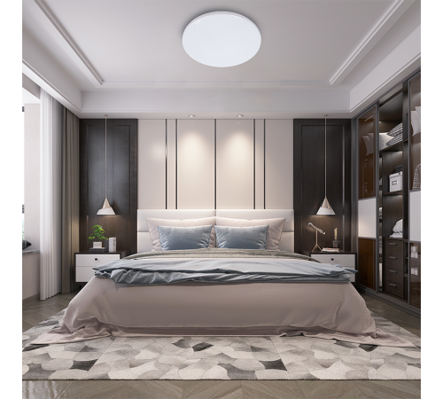 Светильник светодиодный декоративный бытовой PPB STARWAY-2 12w 4000K IP20 D215*50  .5025455  Jazzway