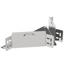 ESCA 3 Отвод Т-обр. 80х80-0,6  ES3-OT-080-080-06  IEK