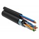 Каб. F/UTP 5E 4х2х24AWG LDPE каб. пит. 2x0,75, 305м чер.  LC3-C5E04-379  ITK