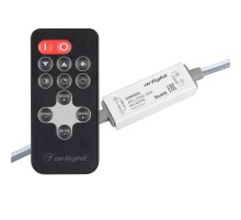 Диммер ARL-FINE-DIM Black (5-24V, 1x5A, RF ПДУ 11кн) (Arlight, IP20 Пластик, 1 год)  027192  Arlight