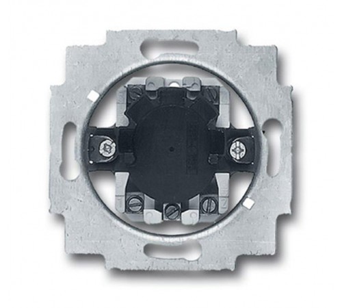 Механизм выключателя жалюзи 1P+N+E, для замка, с фиксацией, 10А 250В  1101-0-0880   2CKA001101A0880  ABB