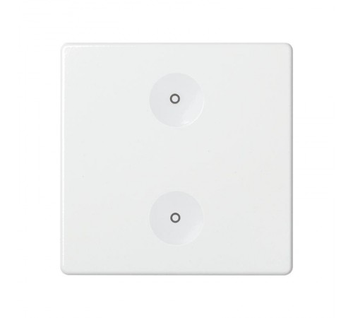 Сенсорный 2-кл выключатель без маркировки, белый  8000621-030  Simon