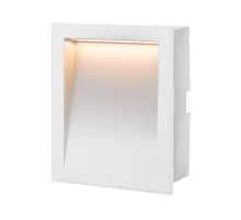 Cветильник светодиодный настенный встраиваемый дежурного света ДВО 4W 5000K IP54 WL-MED белый  V1-R5-00523-10000-6500650  VARTON