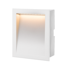 Cветильник светодиодный настенный встраиваемый дежурного света ДВО 4W 5000K IP54 WL-MED белый  V1-R5-00523-10000-6500650  VARTON