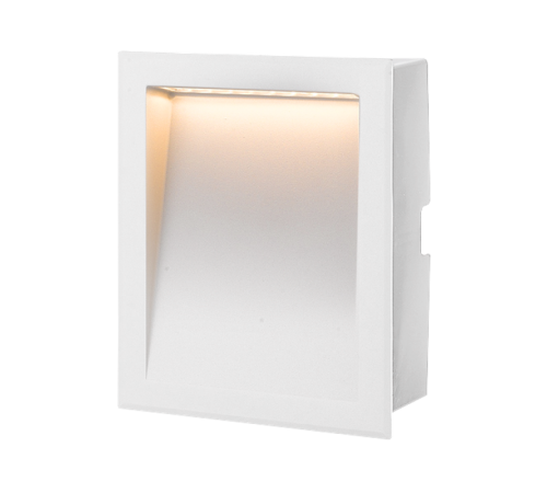 Cветильник светодиодный настенный встраиваемый дежурного света ДВО 4W 5000K IP54 WL-MED белый  V1-R5-00523-10000-6500650  VARTON