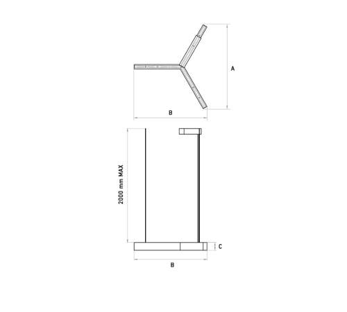Светильник светодиодный PROFILE 30L STAR/P (1x1000/2x800) 46W 940 WH  1248020810  Световые Технологии