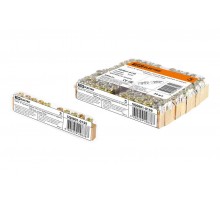 Шина "N" нулевая 6х9мм 10/2 (10 групп/крепеж по краям) инд. стикер  SQ0801-0159  TDM