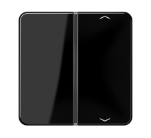 клавиша с символом для пульта KNX, чёрная, для серии CD  CD401TSAPSW  Jung