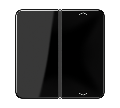 клавиша с символом для пульта KNX, чёрная, для серии CD  CD401TSAPSW  Jung