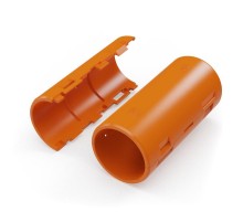 Муфта разборная d32 мм оранжевая (36шт/360шт уп/кор)  PR13.1148  Промрукав