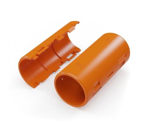 Муфта разборная d32 мм оранжевая (36шт/360шт уп/кор)  PR13.1148  Промрукав