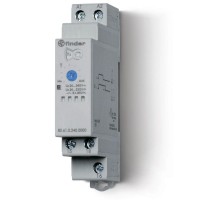 Модульный таймер 1-функциональный (ВI); питание 24...240В АС/DC; 1CO 8A; ширина 17.5мм; регулировка времени 0.05с...180c  806102400000T  Finder
