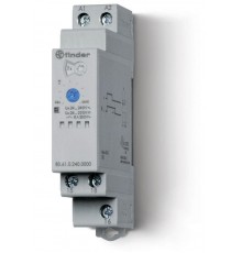 Модульный таймер 1-функциональный (ВI); питание 24...240В АС/DC; 1CO 8A; ширина 17.5мм; регулировка времени 0.05с...180c  806102400000.  Finder